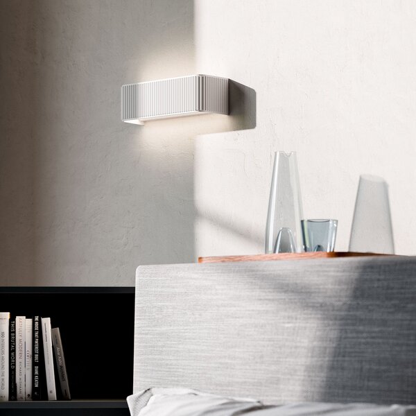 Rotaliana Dresscode W2 on/off alb 2,700 K, Alb, Camera de zi / sufragerie, Metal, Design, Perete unghiular