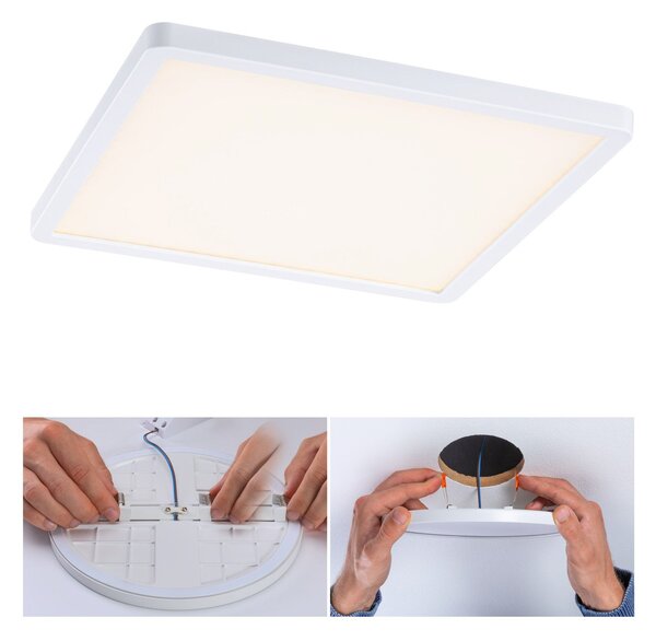 Paulmann Panel Areo 830 unghi. alb 3stepdim 23cm, reglabil, Alb, Camera de zi / sufragerie, Plastic, Modern