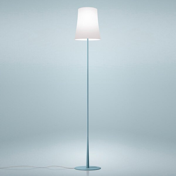Foscarini Birdie Easy lampă podea albastru deschis, Albastru, Camera de zi / sufragerie, Metal, Design