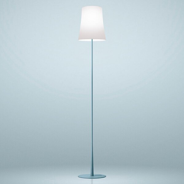Foscarini Birdie Easy lampă podea albastru deschis, Albastru, Camera de zi / sufragerie, Metal, Design