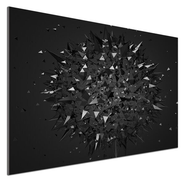 Panou sticlă decorativa bucătărie 3D Abstracție