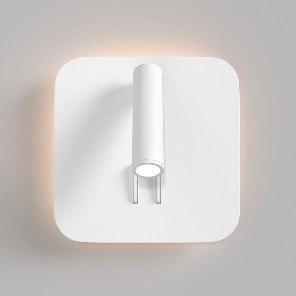 Maytoni Ios 176 LED, unghiular, alb, Alb, dormitor, Aluminiu, Modern