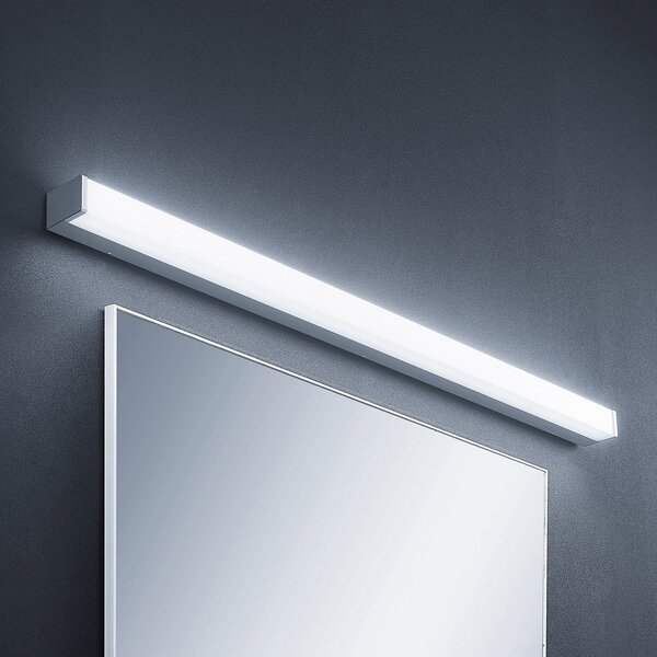 Lindby Klea LED lampă de baie, 120 cm, crom, metal, IP44, Metalic, Baie, Metal, Modern
