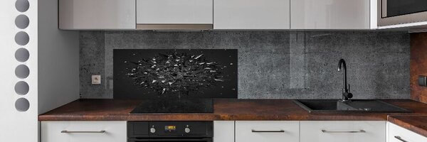 Panou sticlă decorativa bucătărie 3D Abstracție