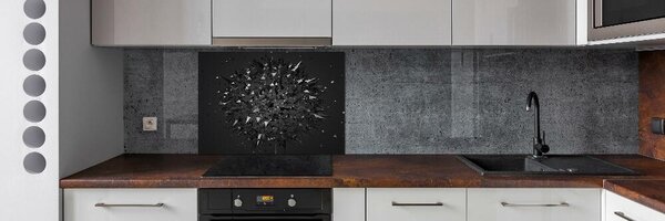 Panou sticlă decorativa bucătărie 3D Abstracție