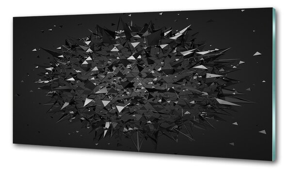 Panou sticlă decorativa bucătărie 3D Abstracție
