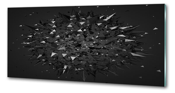 Panou sticlă decorativa bucătărie 3D Abstracție