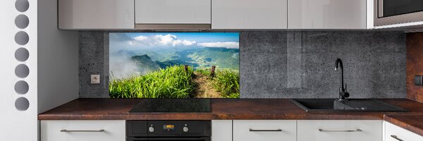 Panou perete bucătărie Trail la partea de sus