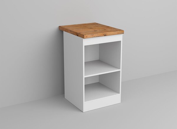 Mobila Bucatarie pe colt alba Aroma - 21 - 260x260 cm