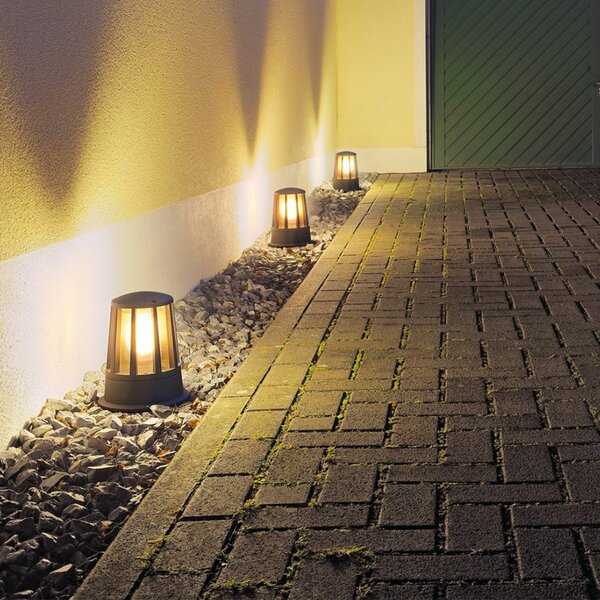 SLV Cone - lumină de bază culoare antracit, IP54, Negru, Metal, Modern