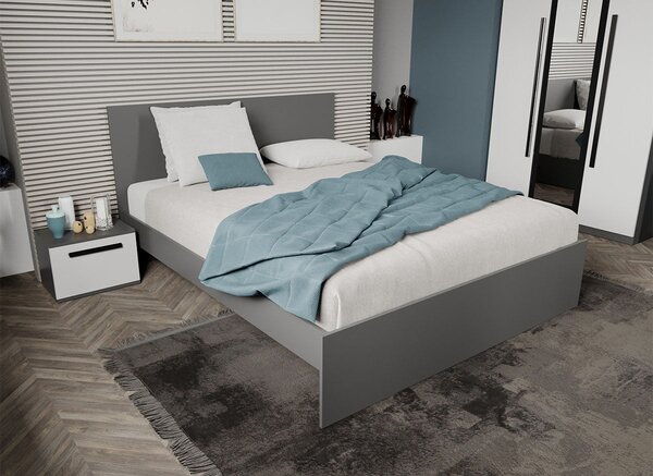 Set dormitor complet Gri - Dallas - C46