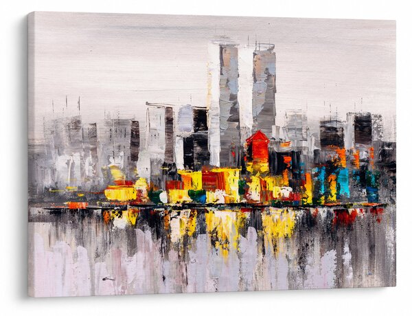 Tablou -Pictura orașului (70x50 cm)