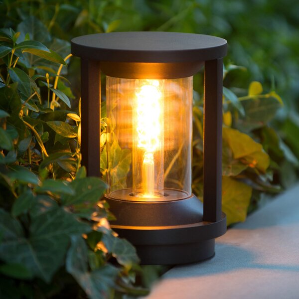 Lucide Cadix bază de aluminiu turnat sub presiune 22cm, Negru, Metal