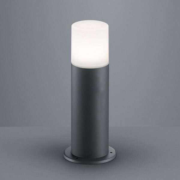 Trio Lighting Lampă cu soclu Hoosic din aluminiu turnat sub presiune, antracit, Negru, Metal, Modern