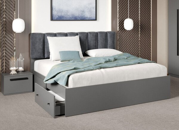 Set dormitor complet Gri - Dallas - C46