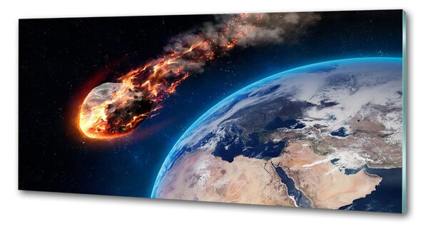 Panou sticla securizata bucatarie Un meteorit care se încadrează