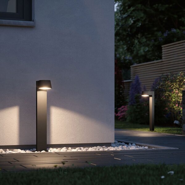 Paulmann Capea lampă cu soclu LED, Negru, Metal, Modern