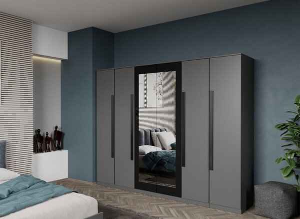 Set dormitor complet Gri - Dallas - C46
