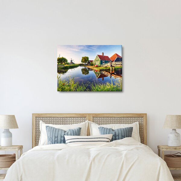 Tablou cu mori din Olanda (70x50 cm)