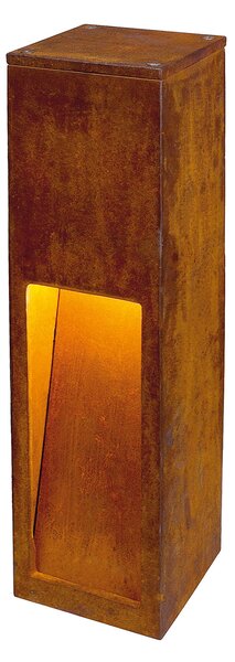 SLV Rusty Slot 50 LED plintă luminoasă, înălțime cm, Maro / Rugină, Metal, Modern