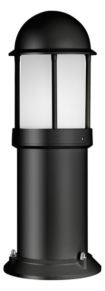 LCD Lampă cu postament Marco din aluminiu, negru, reglabil, Negru, Metal, Modern
