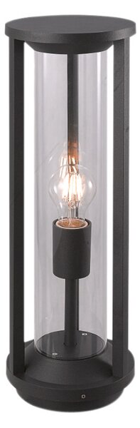 MEGATRON Megatron Cillo lampă cu postament din Al, 50 cm, Negru, Metal