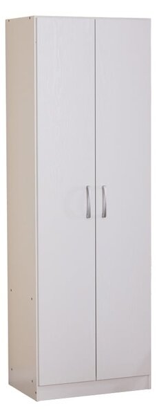Dulap 2 usi Jonar alb melamina 60x42x180 cm