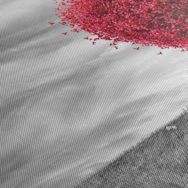 Tablou -Inima din coroanele copacilor (120x50 cm)