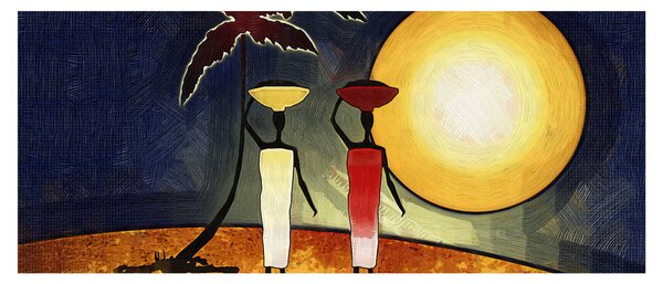 Tabloul picturii străvechi (120x50 cm)