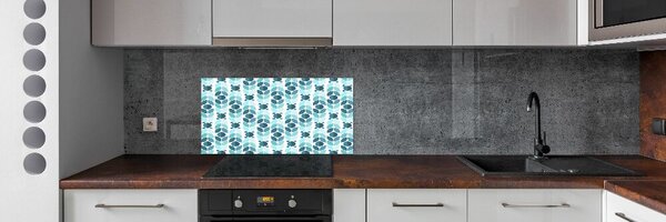 Panou sticla securizata bucatarie fundal geometrică
