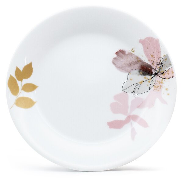 Set de masă din 18 piese Arôme Home Iris, alb extra