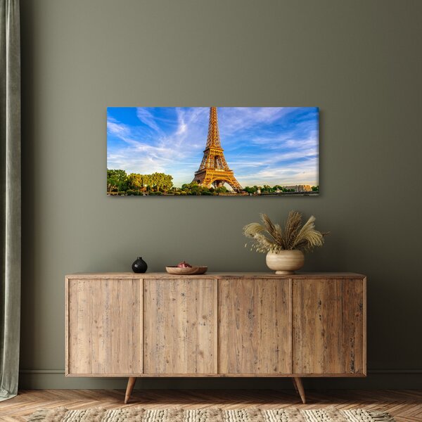 Tablou - Turnul Eifel (120x50 cm)