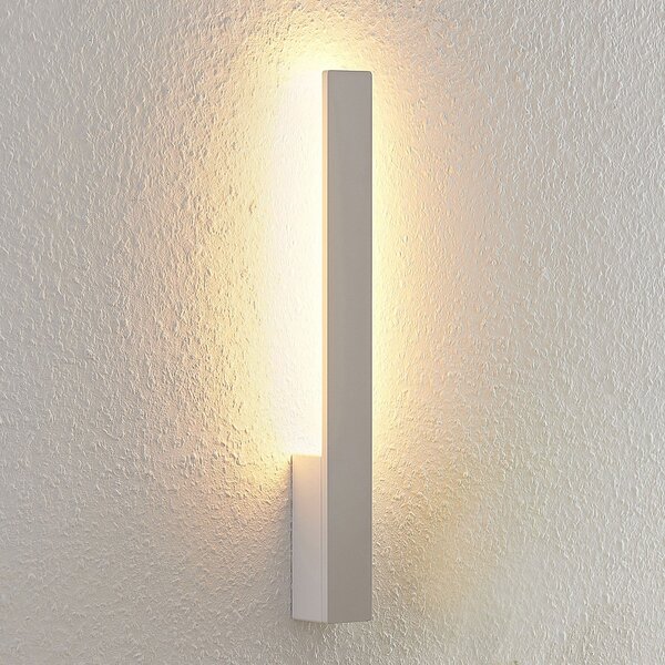 Arcchio Ivano LED, 42,5 cm, alb, Alb, Hol, Aluminiu, Modern