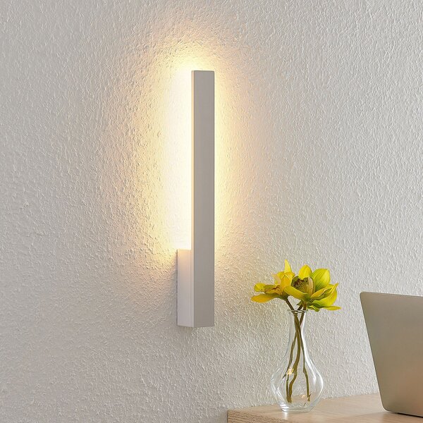 Arcchio Ivano LED, 42,5 cm, alb, Alb, Hol, Aluminiu, Modern