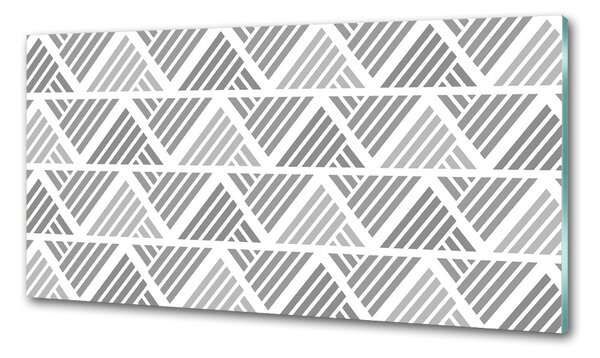 Sticlă pentru bucătărie fundal geometrică