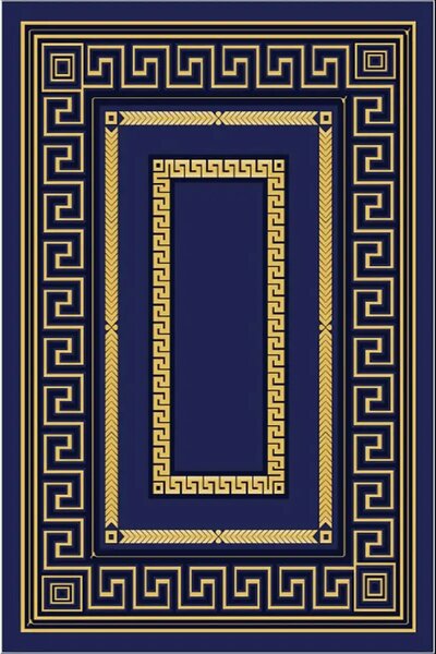 Covor Blue Gold, 100x150