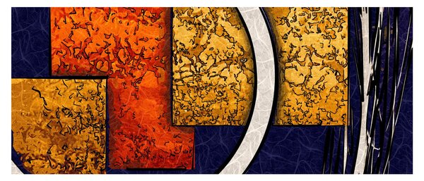 Tablou abstract (120x50 cm)