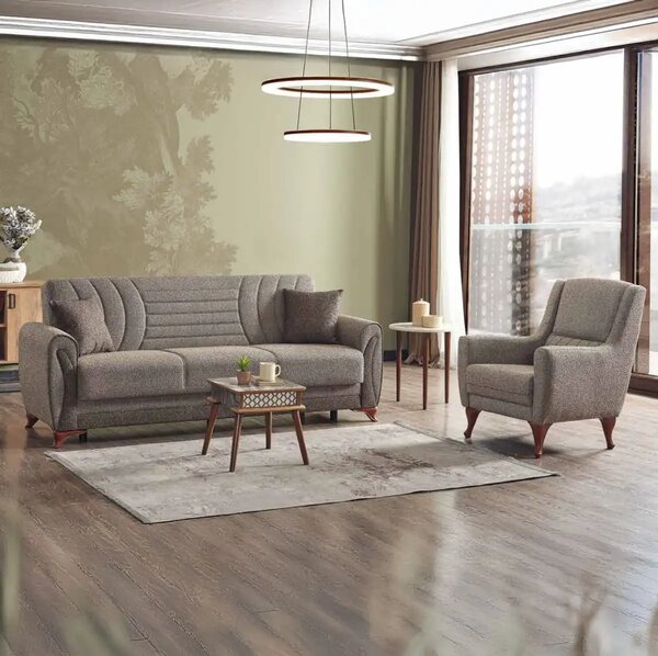 Set canapea cu 2 fotolii Tara Homs