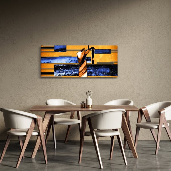 Tablou picturii abstracte (120x50 cm)