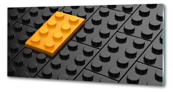 Panou perete bucătărie cărămizi Lego