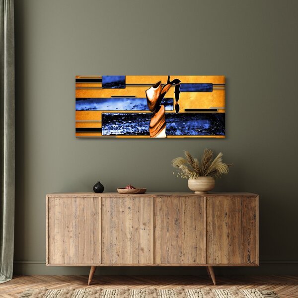 Tablou picturii abstracte (120x50 cm)