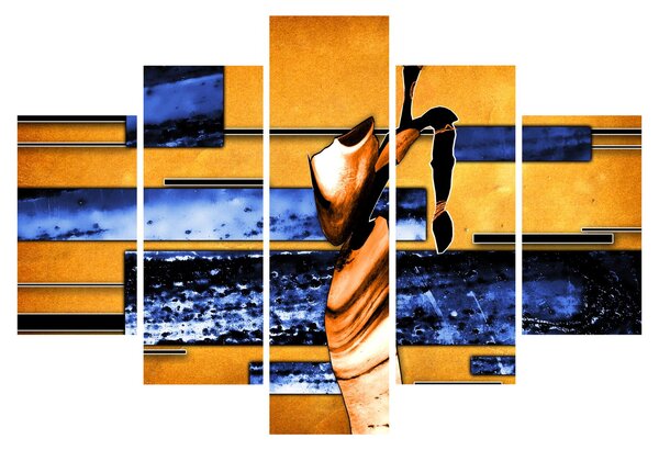Tablou picturii abstracte (150x105 cm)