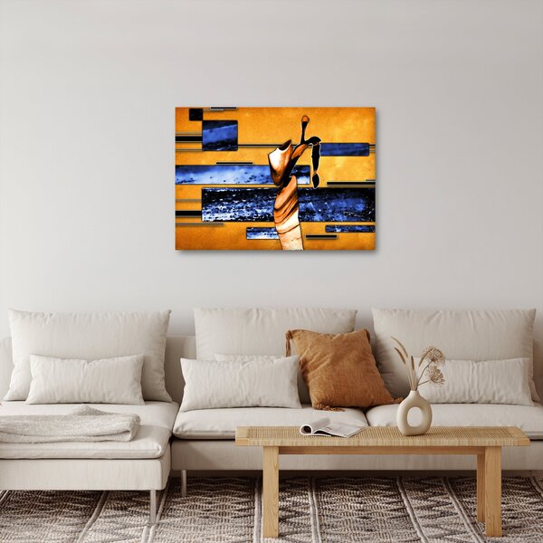 Tablou picturii abstracte (70x50 cm)