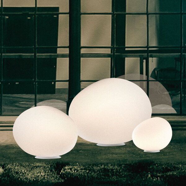 Foscarini Gregg outdoor media Lampă decorativă pentru exterior, Alb, Plastic, Design