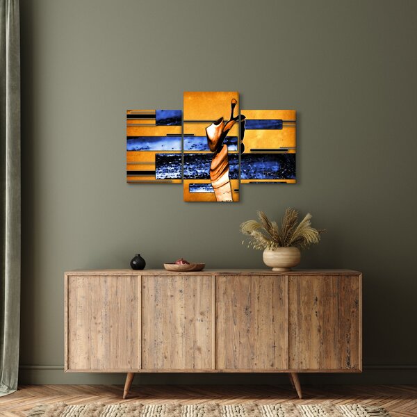 Tablou picturii abstracte (90x60 cm)