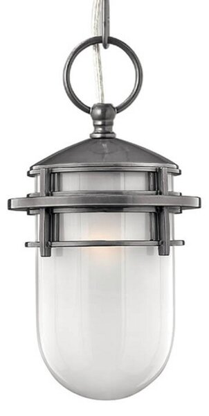 HINKLEY Lampă pendulă de exterior Reef, design nautic, Metalic, Metal, Maritimă