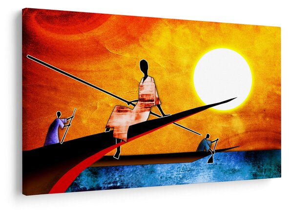 Tablou picturii epochale străveche (90x60 cm)