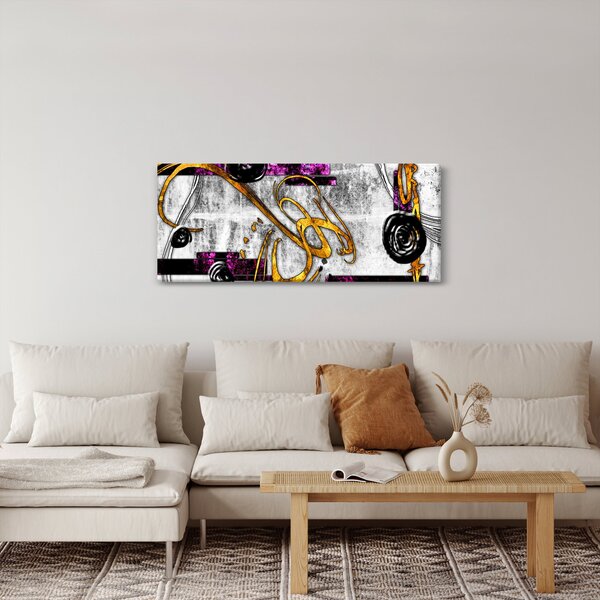 Tablou abstracției (120x50 cm)