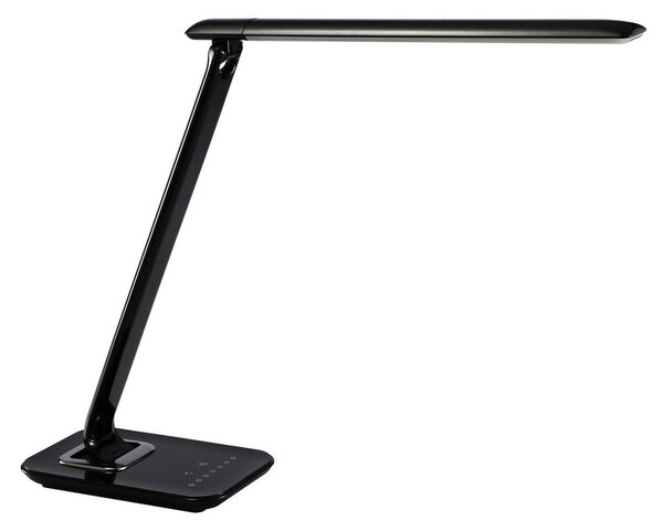 Aluminor Bob LED lampă de birou CCT dimabil negru, reglabil, Negru, Studiu / Birou, Metal, Modern