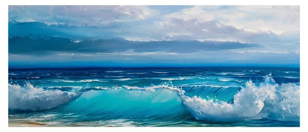 Tablou - Valul mării (120x50 cm)